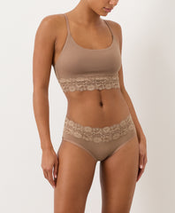 Organic Lace Modern Scoop Bralette