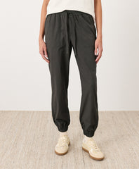 Organic Stretch Poplin Jogger