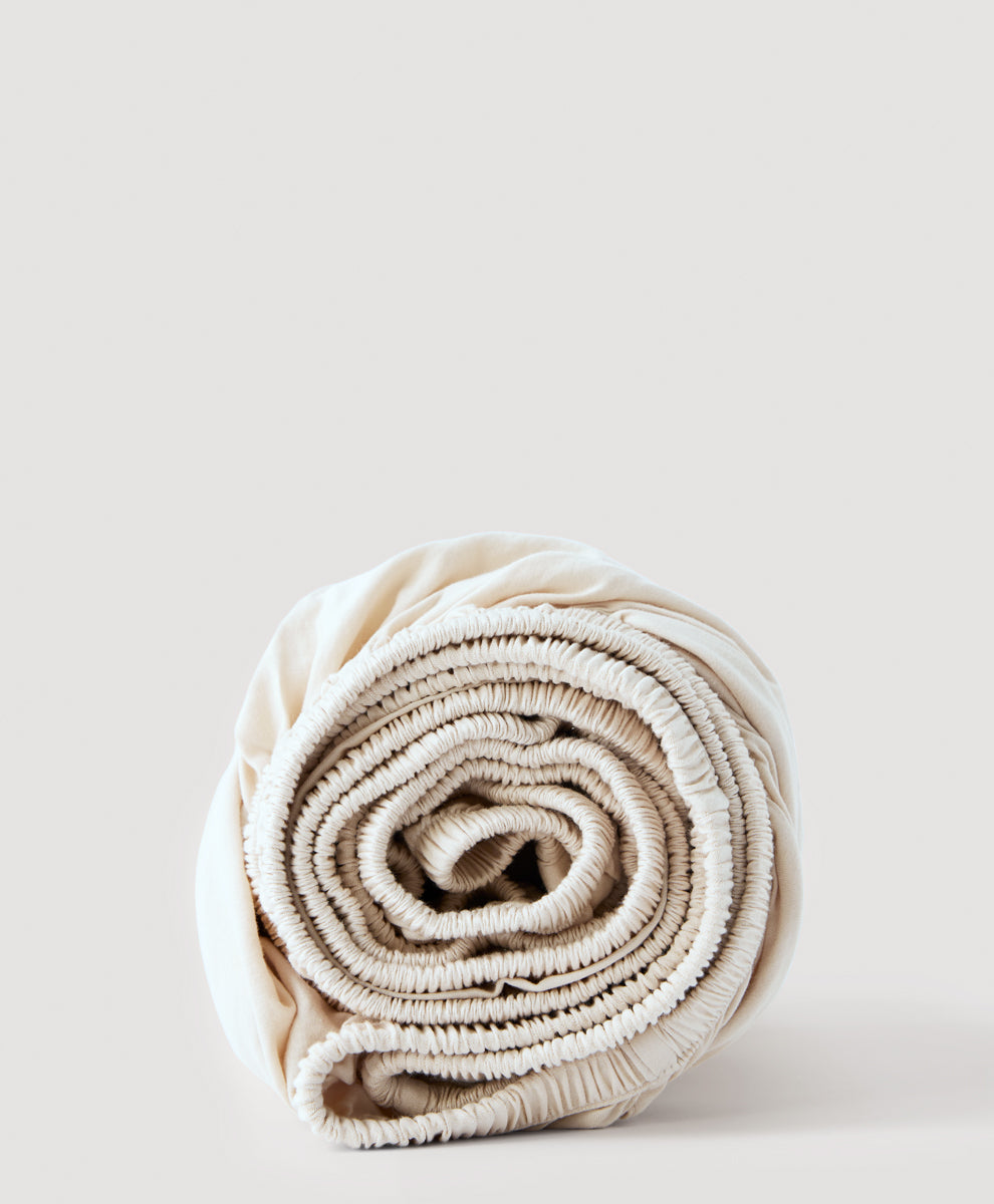 Organic Organic Room Service Sateen Fitted Sheet