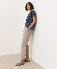 Organic Stretch Poplin Jogger