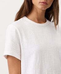 Organic Soft-Slub Essential Crewneck Tee