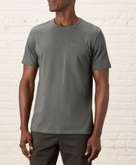 Organic Softspun Essential Pocket Crew Tee