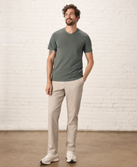 Organic Luxe Essential Slim Fit V-Neck Tee