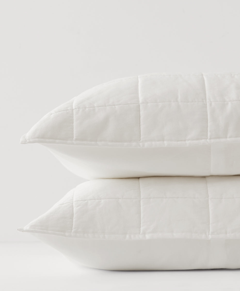 Organic Organic Quilted Sham 2-Pack
