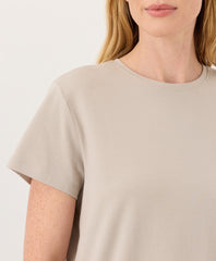 Organic Luxe Essential Crewneck Tee