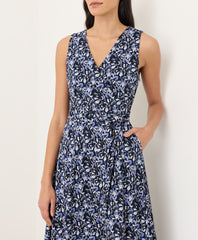 Organic Fit & Flare Easy V-Neck Dress