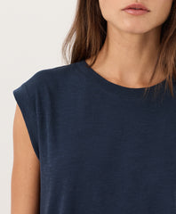 Organic Featherweight Slub Relaxed Muscle Tee