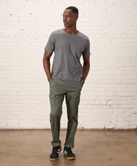 Organic Softspun Essential Pocket Crew Tee