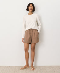 Organic Stretch Poplin Short