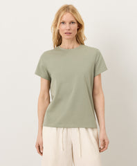Organic Luxe Essential Crewneck Tee