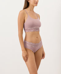 Organic Lace Waist Brief