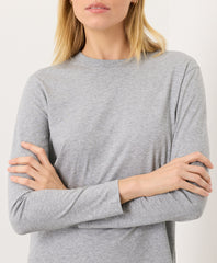 Organic Softspun Essential Crewneck Long Sleeve Tee