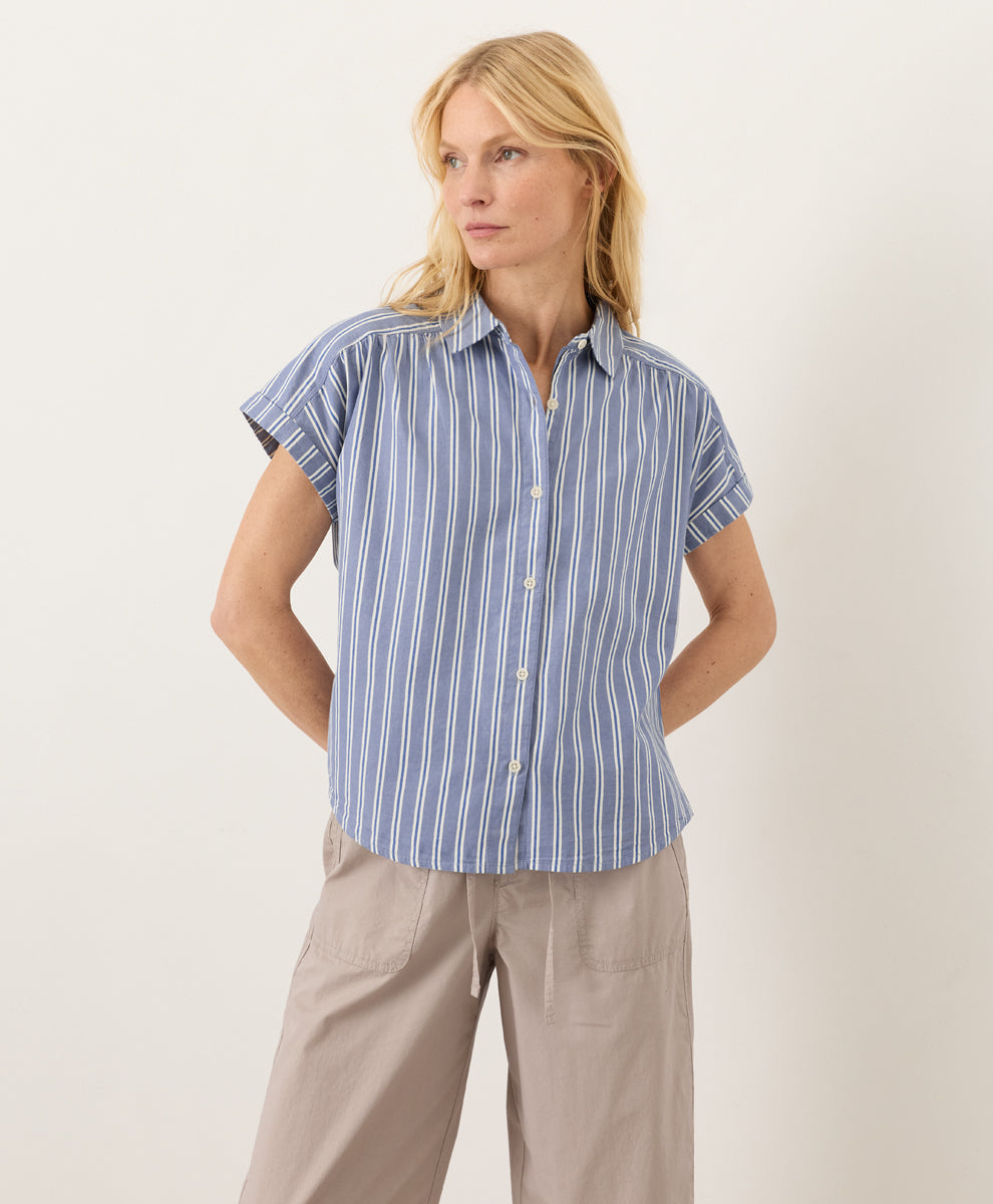 Organic All Day Poplin Easy Shirt