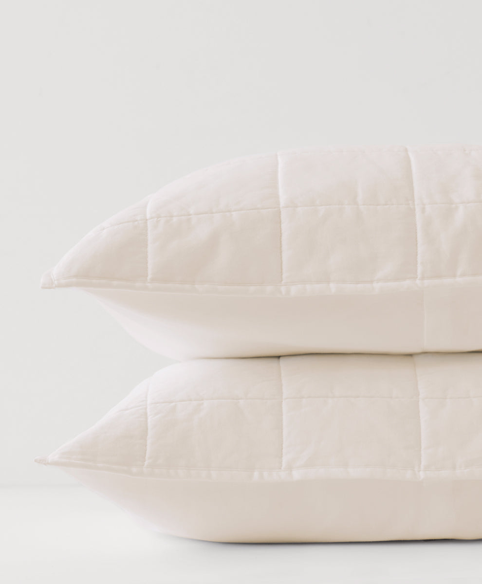 Organic Organic Quilted Sham 2-Pack