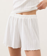 Organic Pointelle Short