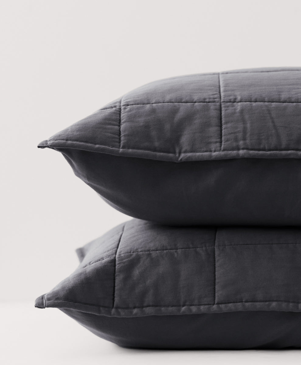 Organic Organic Quilted Sham 2-Pack