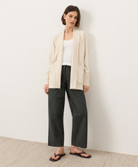 Organic Airplane Wrap Cardigan