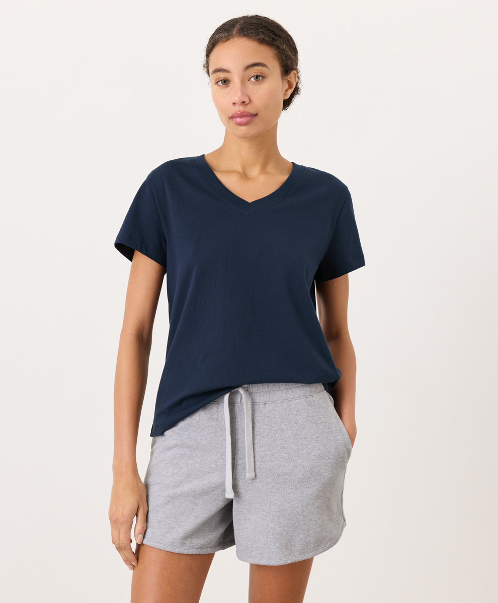 Organic Softspun Essential V-Neck Tee