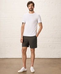 Organic Luxe Essential Slim Fit Crewneck Tee