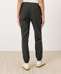 Organic Stretch Poplin Jogger