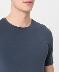 Organic Luxe Essential Slim Fit Crewneck Tee