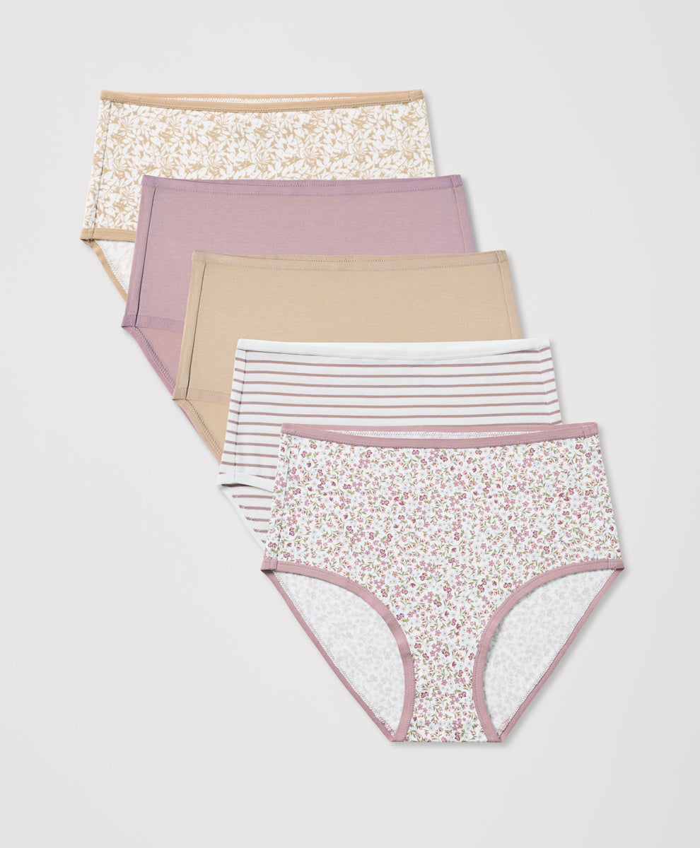 Organic Everyday High Rise Brief 5-Pack