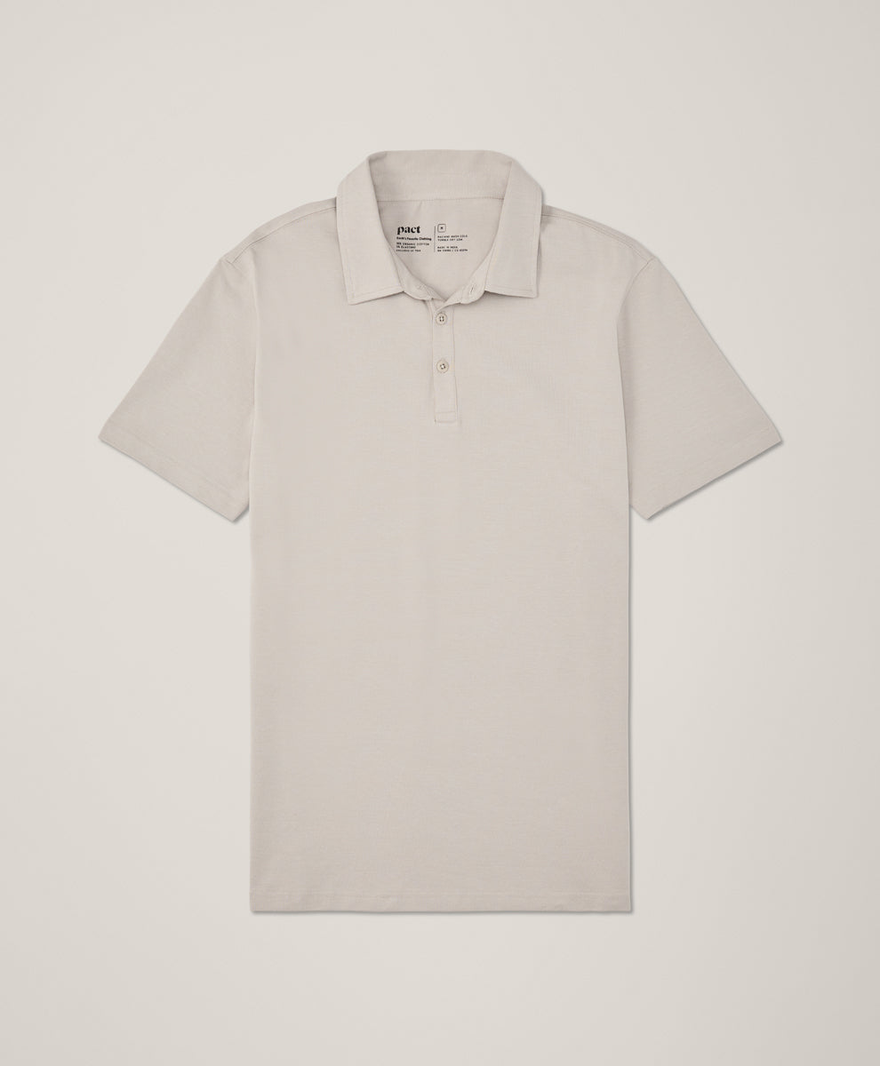 Organic Luxe Essential Slim Polo