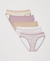 Organic Everyday Classic Fit Bikini 5-Pack