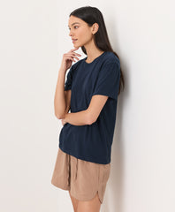 Organic Featherweight Slub Relaxed Crewneck Tee