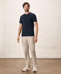 Organic Luxe Essential Slim Fit Crewneck Tee