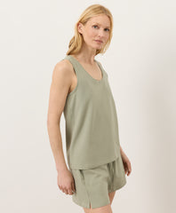 Organic Luxe Essential Scoop Neck Tank