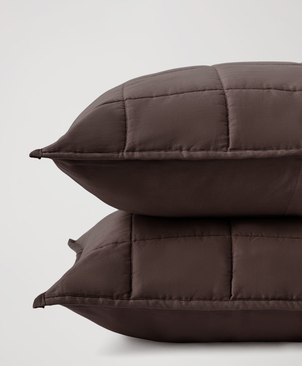 Organic Organic Quilted Sham 2-Pack