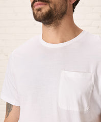 Organic Softspun Essential Pocket Crew Tee